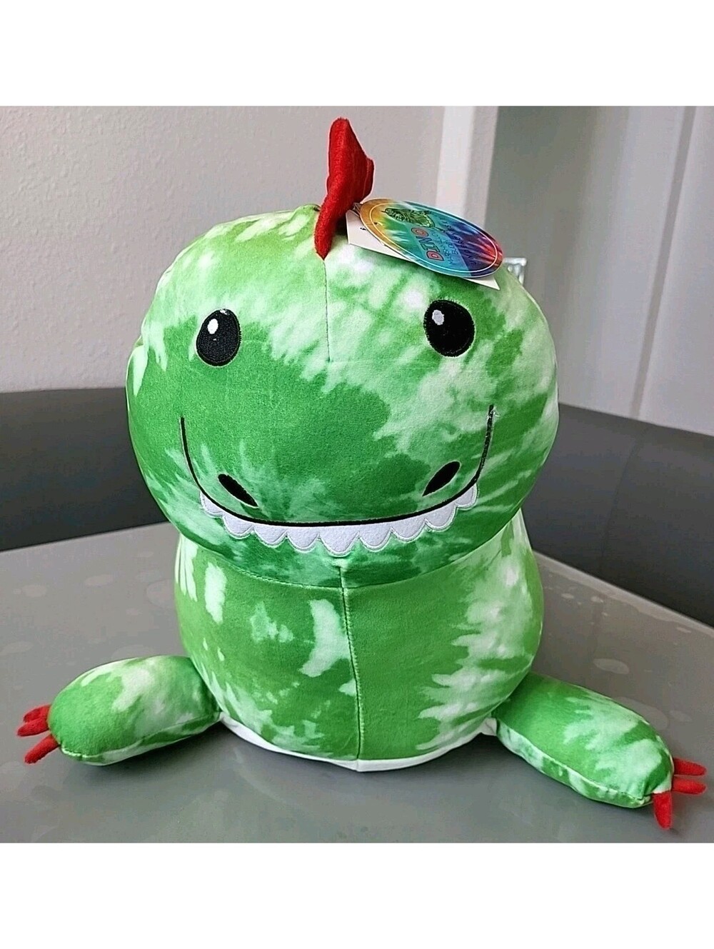 Under One Sky 2ft 24" Dinosaur Marshmallow Buddy New W Tags. Huge Dinosaur Mint